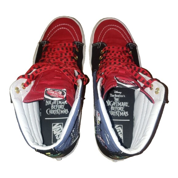 Vans The Nightmare Before Christmas x Sk8-Hi 'Christmastown Men’s Size 11 - Picture 8 of 13